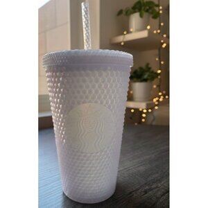Starbucks 2021 Holiday Icy Lilac Studded Tumbler 16oz Grande Cold Cup